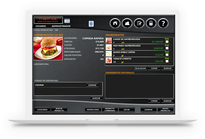SUMAPOS Interface